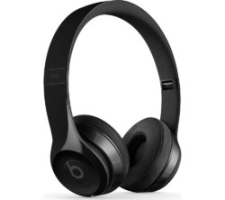 BEATS BY DR DRE Solo 3 Wireless Bluetooth Headphones - Gloss Black